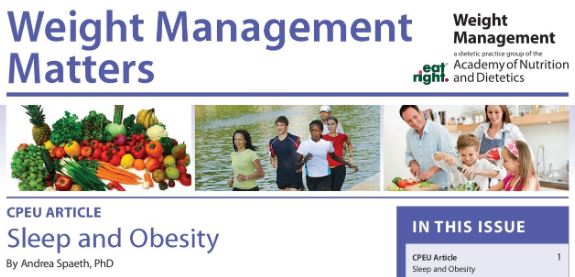 Weight Management Matters Large